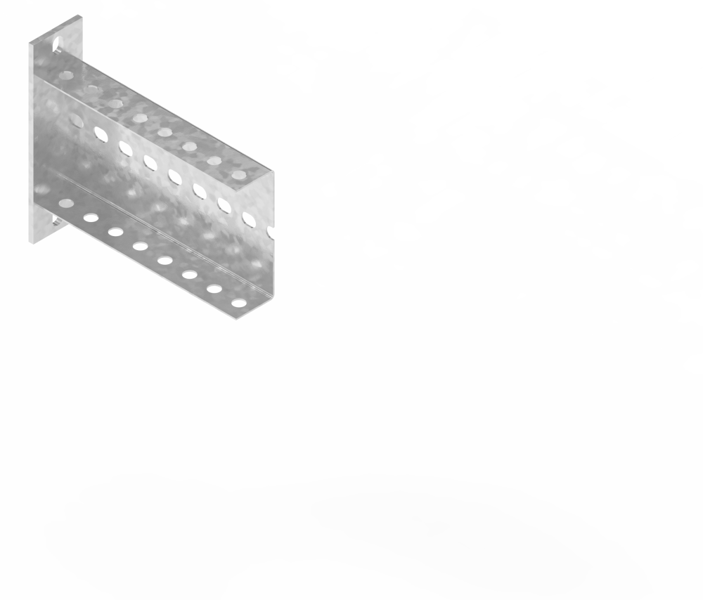 Консоль П-образная облегченная БКПО.115.40.100.3.1