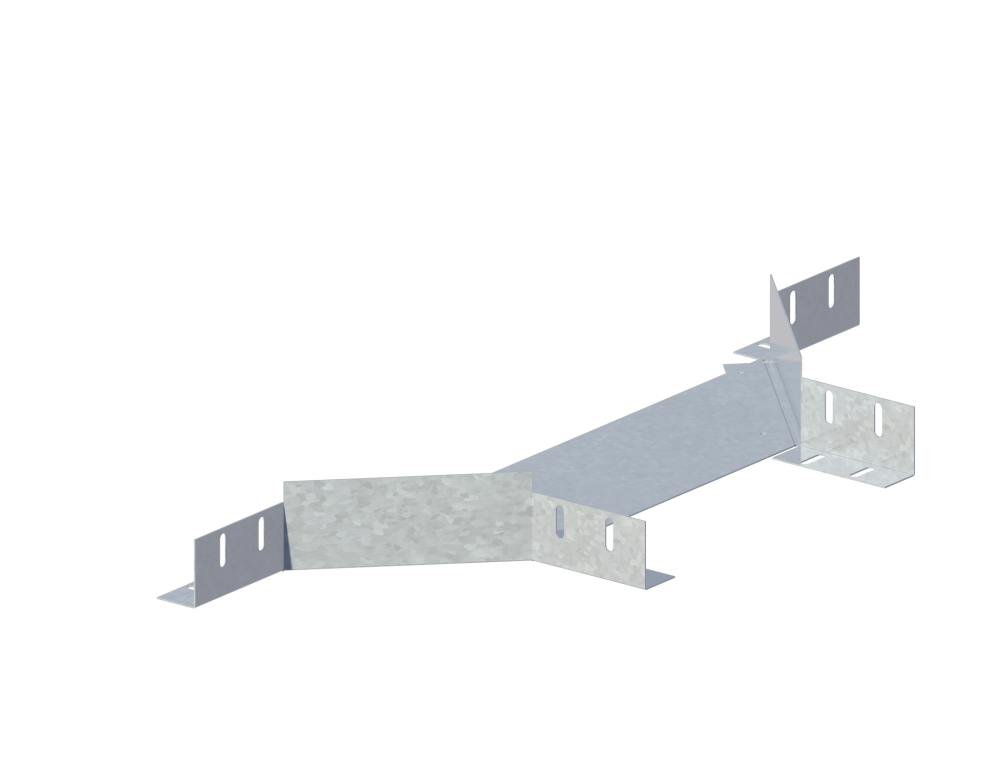 Лоток монтажный угловой ответвительный ЛУОГ.300.50.751.1,2.4
