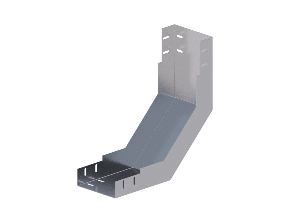 Лоток монтажный угловой 90 вверх ЛУ90В.150.150.474.1,2.1