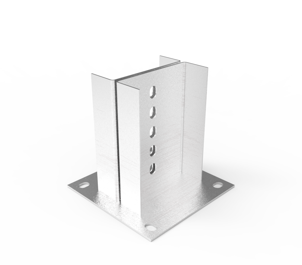 Опора П-образная двойная БОП2.115.80.150.2,5.2