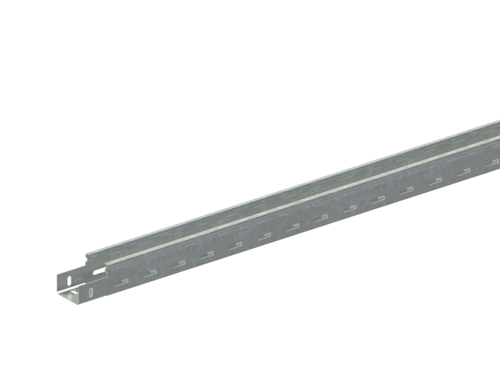 Лоток монтажный прямой перфорированный замковый ЛППМ.50.50.2000.1.4