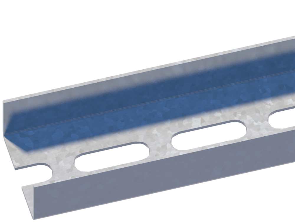Монтажный профиль швеллер ГМШ.40.80.2000.2.2