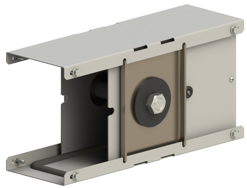 Крышка торцовая со сжимом болтовым ШМА 5.10.5000.35