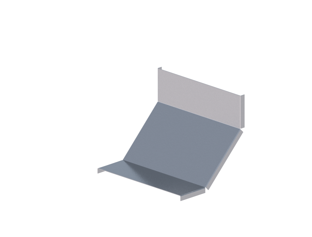 Крышка лотка монтажного углового 90 вверх ЛР90В.300.15.236.1,2.1