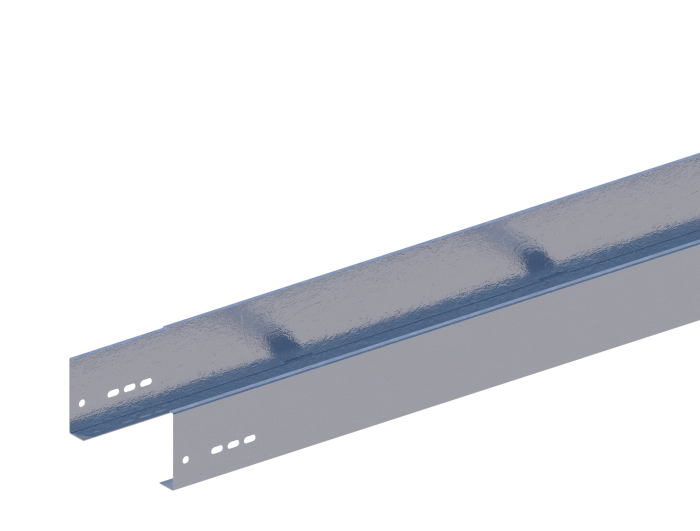 Лоток прямой НЛ20-П2,87ц УТ1,5 (h=100 мм, s=1,5 мм)