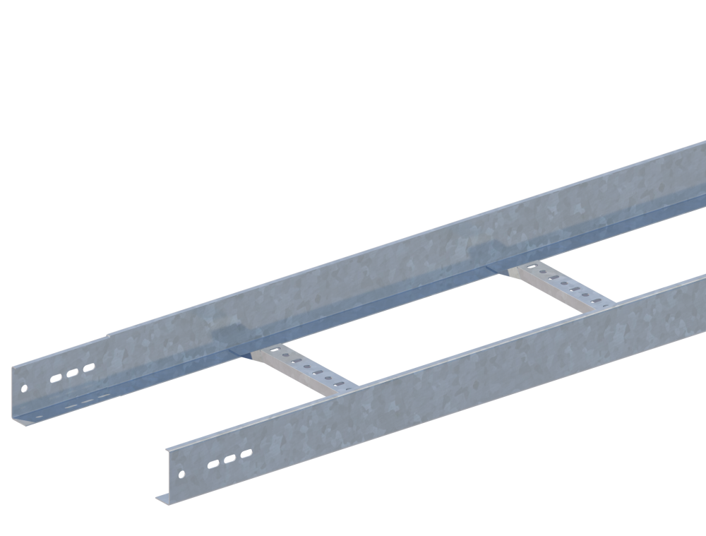 Лоток прямой НЛ30-П2,87 М1 AISI 304 (h=70мм, s=1,5мм)