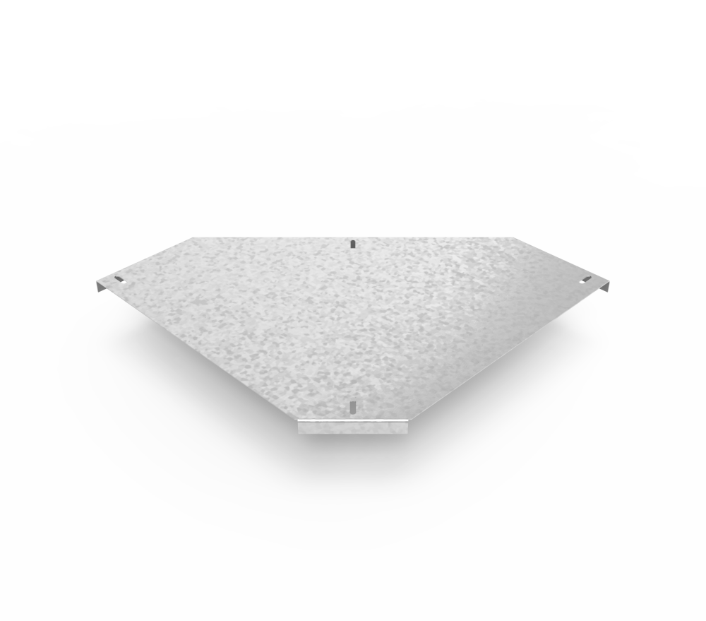 Крышка кабельроста углового с R=100 мм 90 горизонтальный РК190Г.500.20.100.3.1