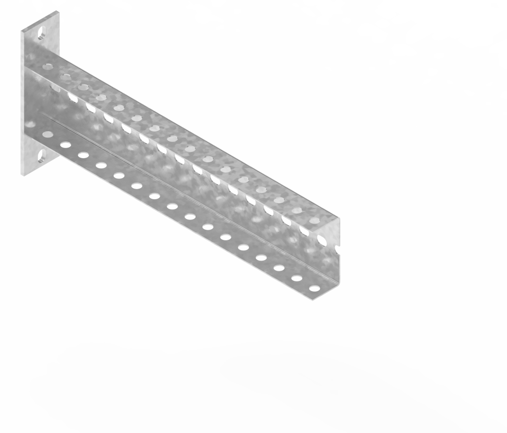 Консоль П-образная облегченная БКПО.85.40.300.4.1