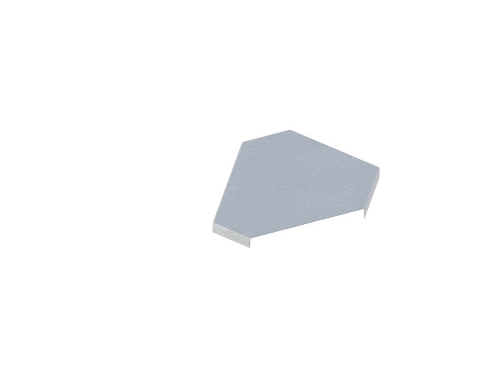 Крышка лотка монтажного углового 90 горизонтального ЛР90Г.200.15.469.1,2.2