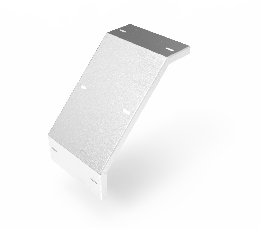 Крышка кабельроста углового с R=100 мм 90 вниз РК190Н.200.20.100.1,5.2