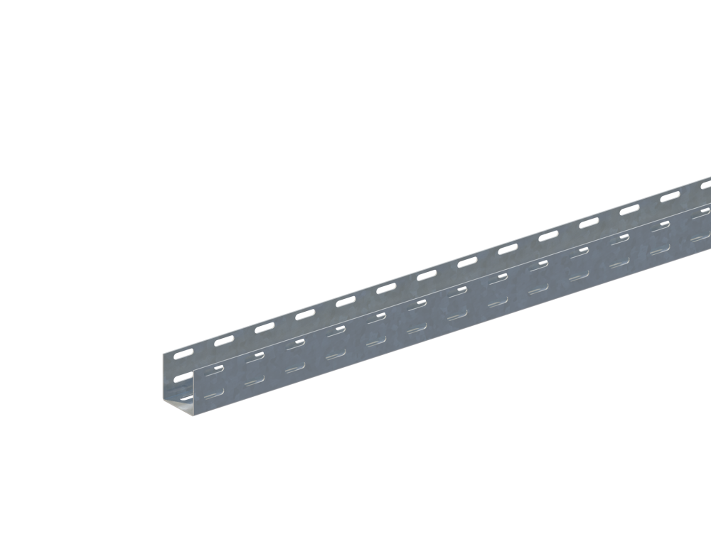 Лоток монтажный прямой перфорированный ЛПП.50.50.2000.1.4
