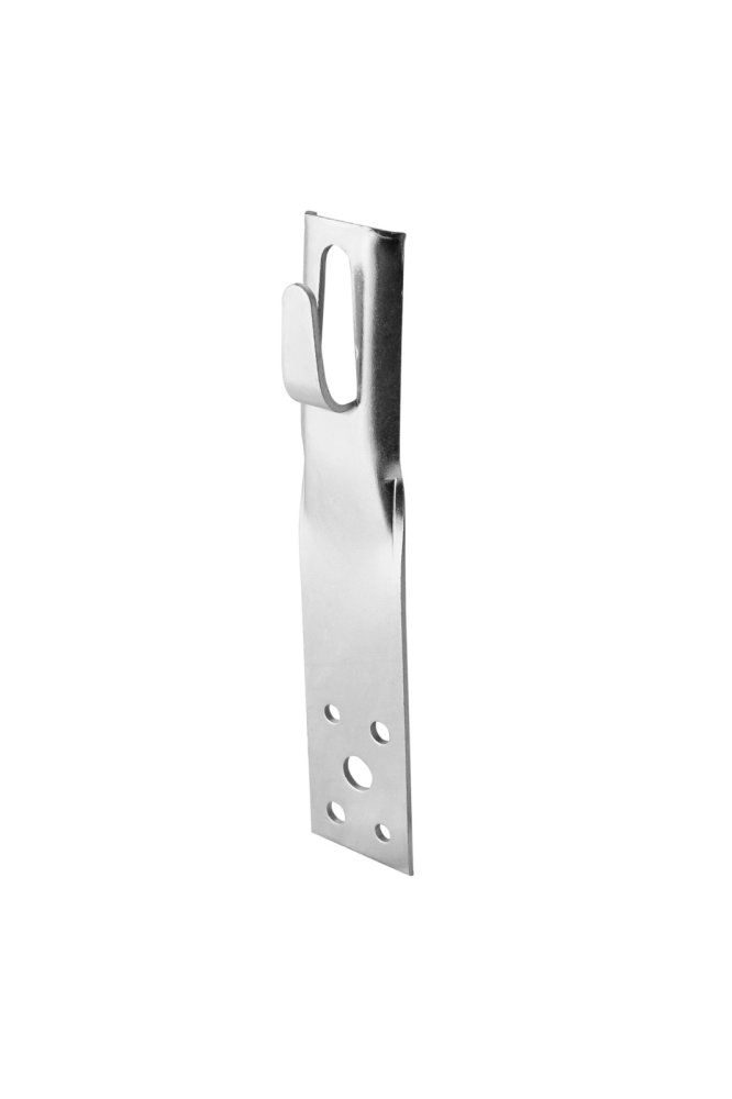 Держатель прямой зажимной шириной  30 мм, высотой 230 мм, длиной 20 мм, толщиной (диаметром) 2 мм с горячеоцинкованным покрытием ЗДПЗ.30.230.20.2.1