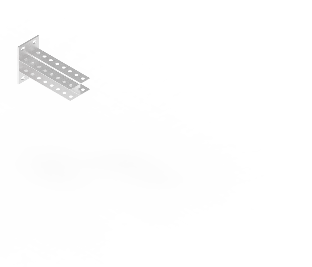 Консоль П-образная усиленная БКПУ.40.80.200.1,5.2