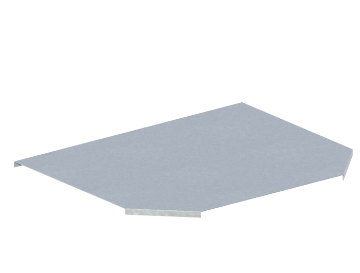 Крышка лотка монтажного углового тройникового горизонтального ЛРТГ.600.10.851.0,8.6