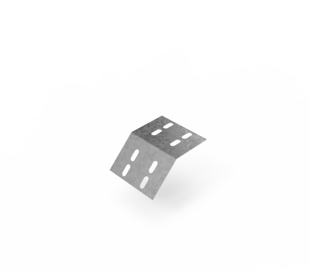 Дно кабельроста углового с R=100 мм 45 вниз РД145Н.200.0.100.3.1