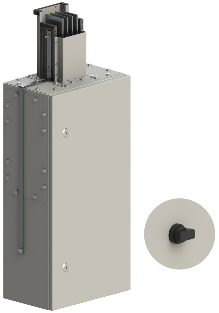 Секция вводная вертикальная правая без авт. выкл. У72250 У3