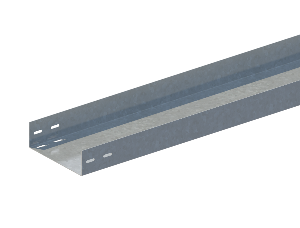 Лоток монтажный прямой неперфорированный ЛПН.200.100.2000.1.6