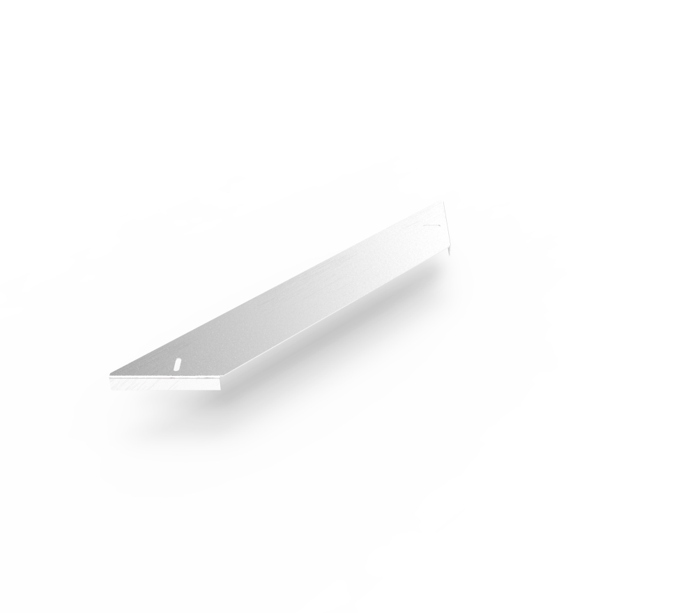 Крышка кабельроста углового с R=100 мм ответвительный горизонтальный РК1ОГ.400.20.100.2.2