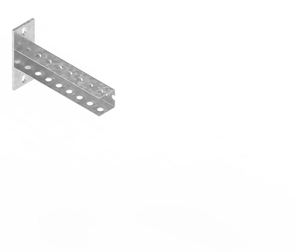 Консоль П-образная облегченная БКПО.40.40.200.4.1