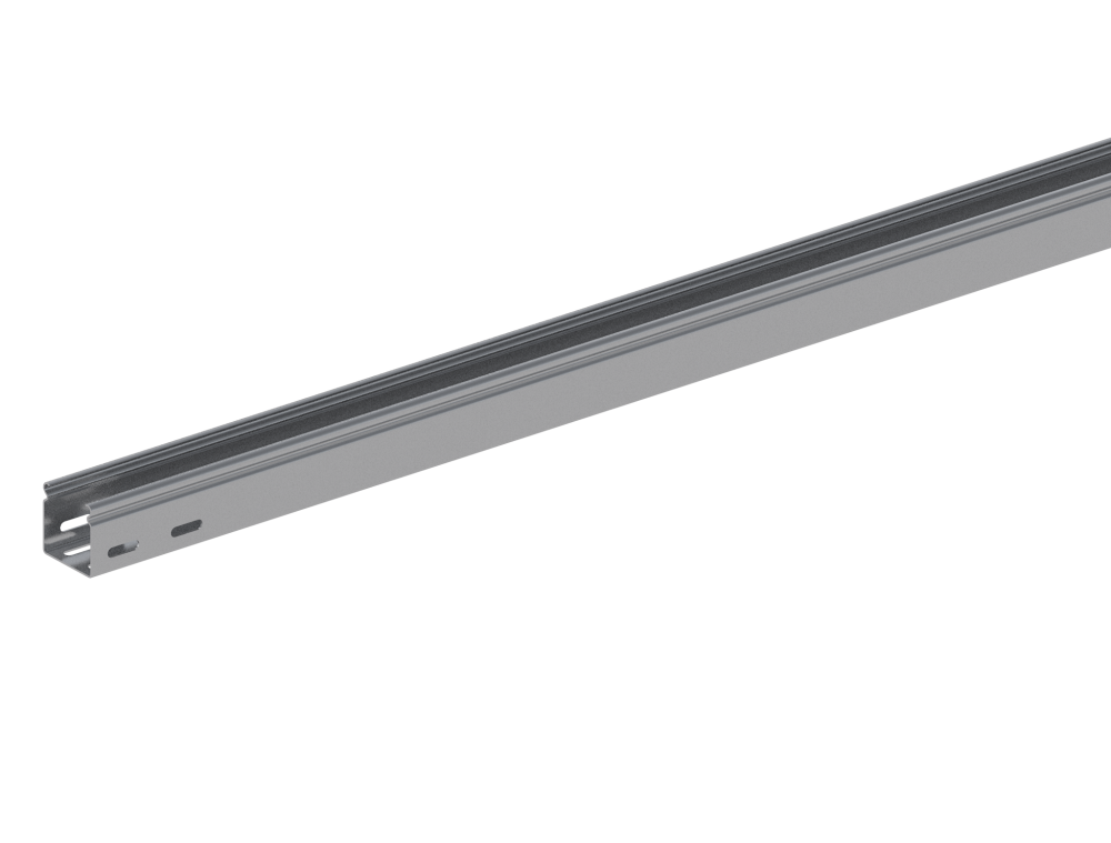 Лоток монтажный прямой неперфорированный замковый ЛПНЗ.50.50.3000.1.1