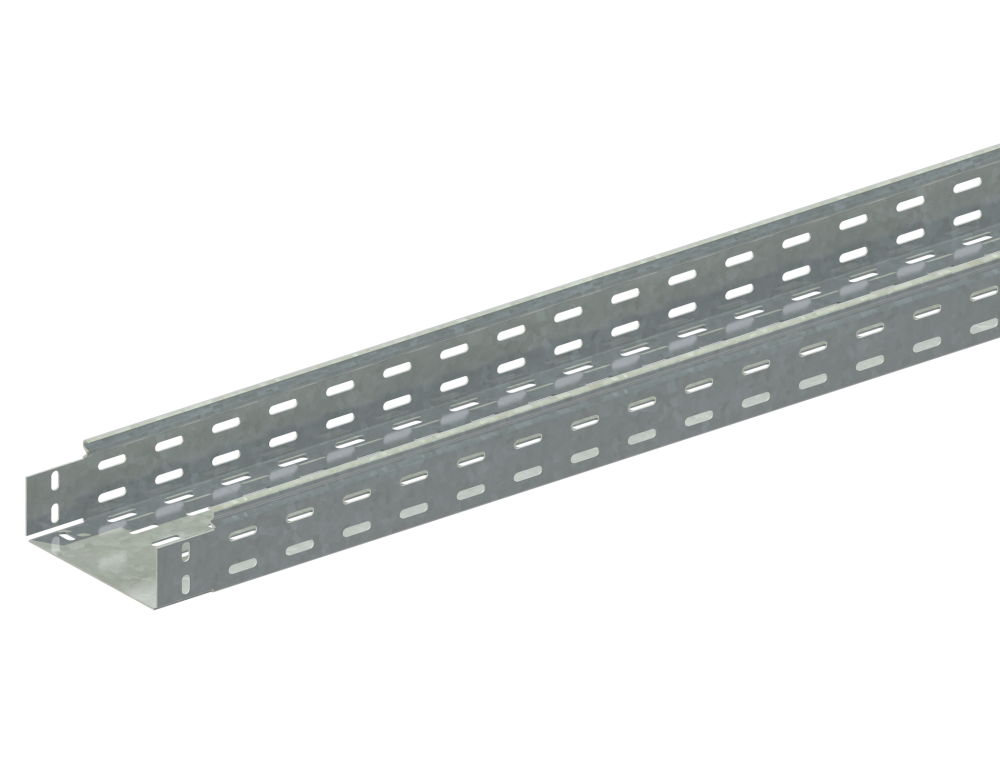 Лоток монтажный прямой перфорированный монтаж без соединителей ЛППМ.150.150.2000.1,2.6