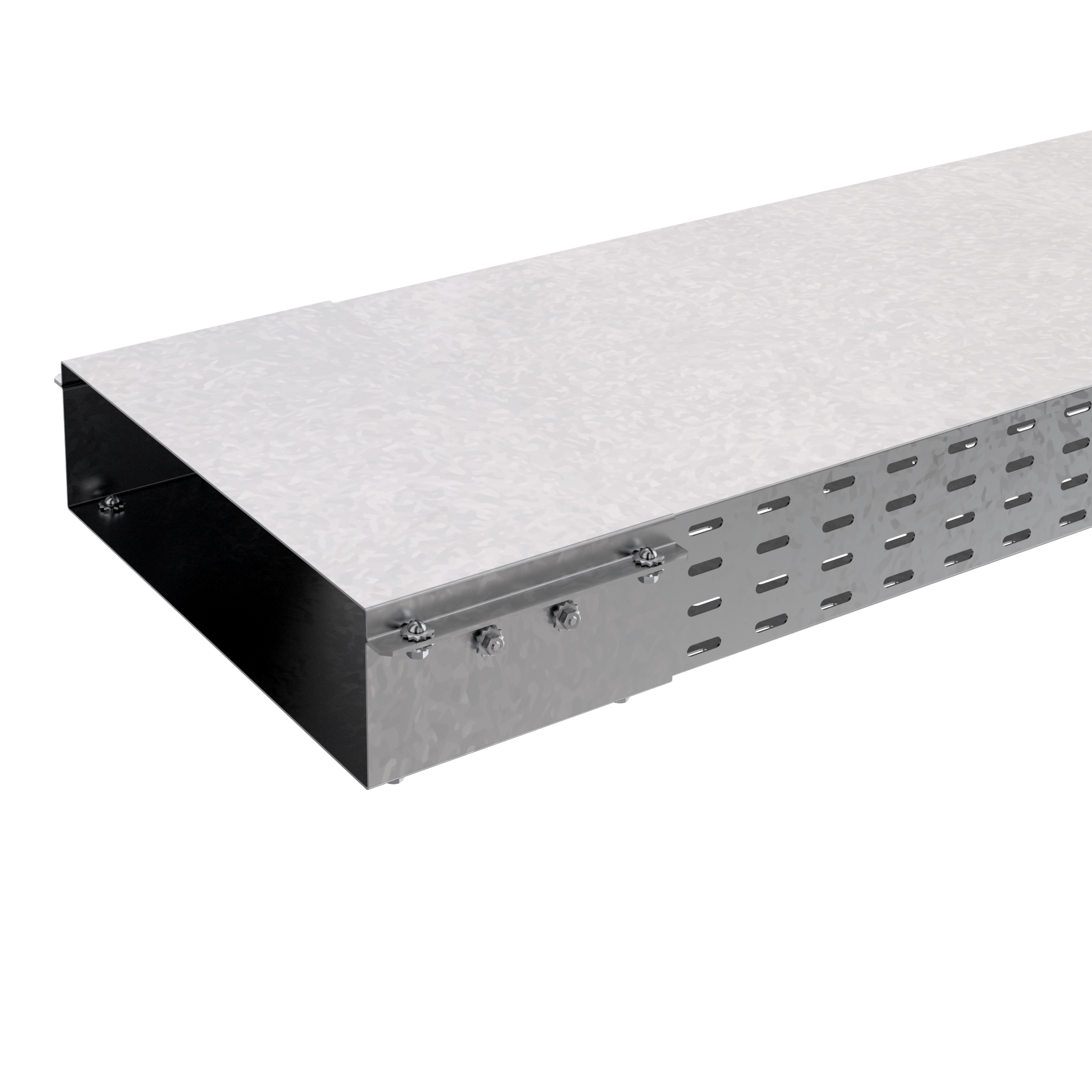 Короб прямой перфорированный с соединителем КПП.300.200.3000.1,2.6