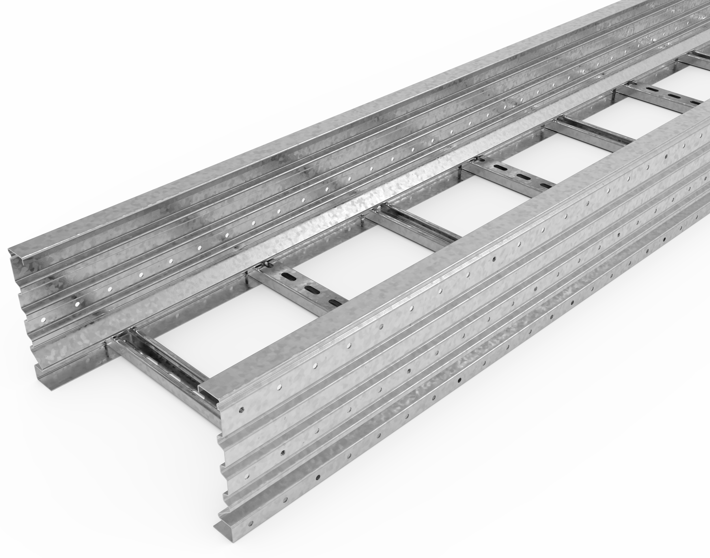 Кабельрост прямой перфорированный  РПП.400.200.6000.1,5.2