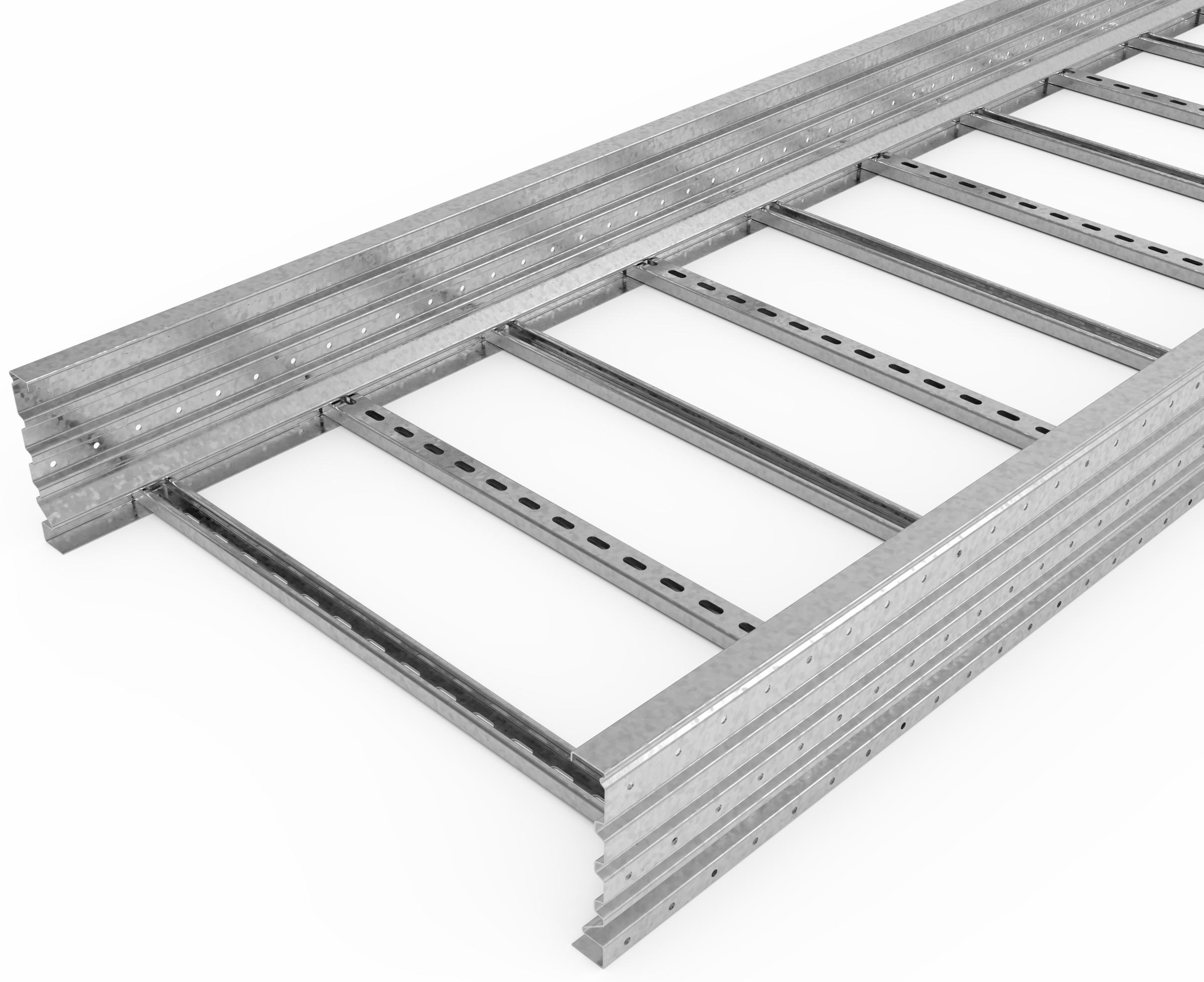 Кабельрост прямой перфорированный  РПП.800.200.3000.2,5.1