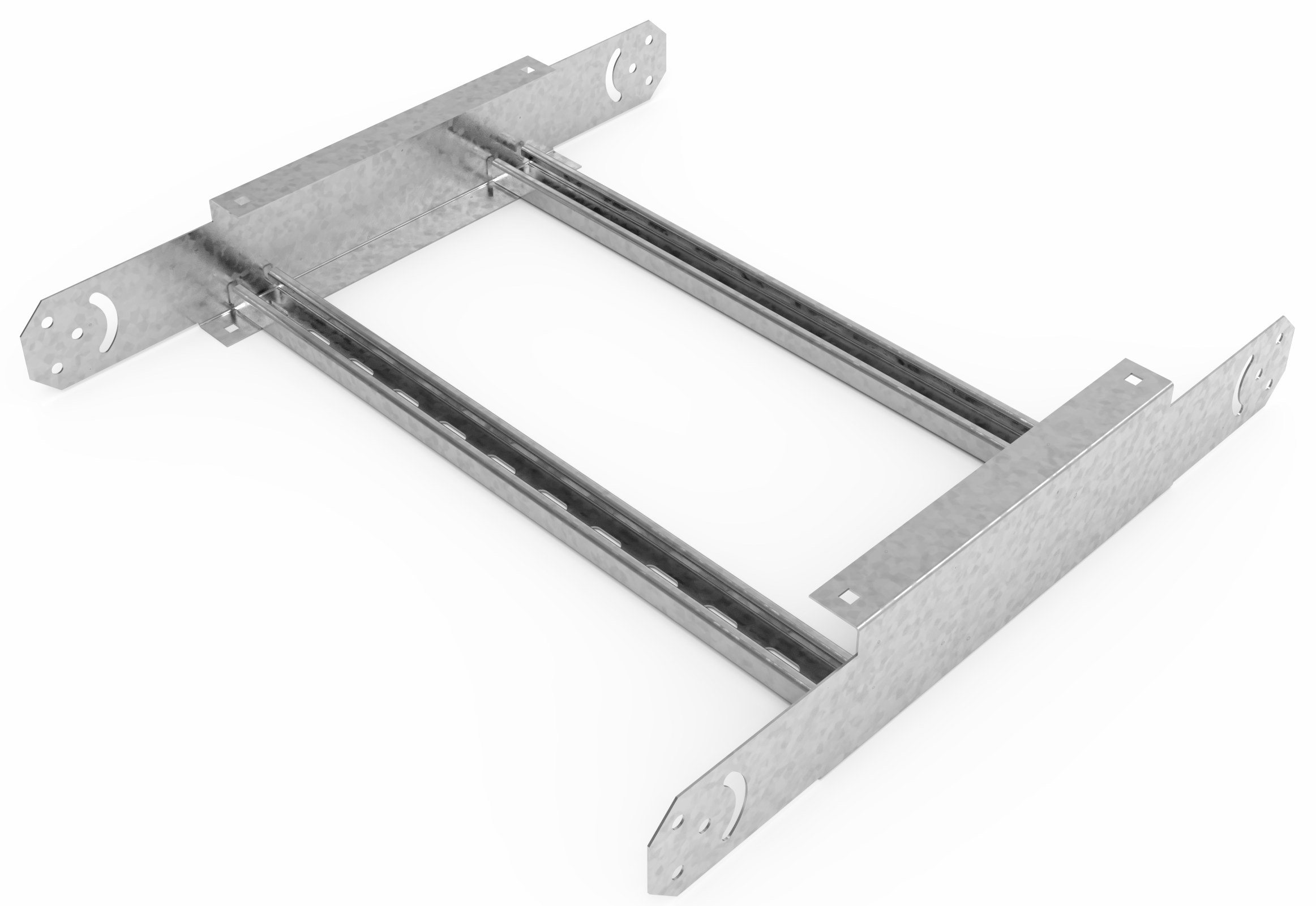 Кабельрост угловой  с R=100 мм шарнирный  РУ1Ш.700.200.100.2.2