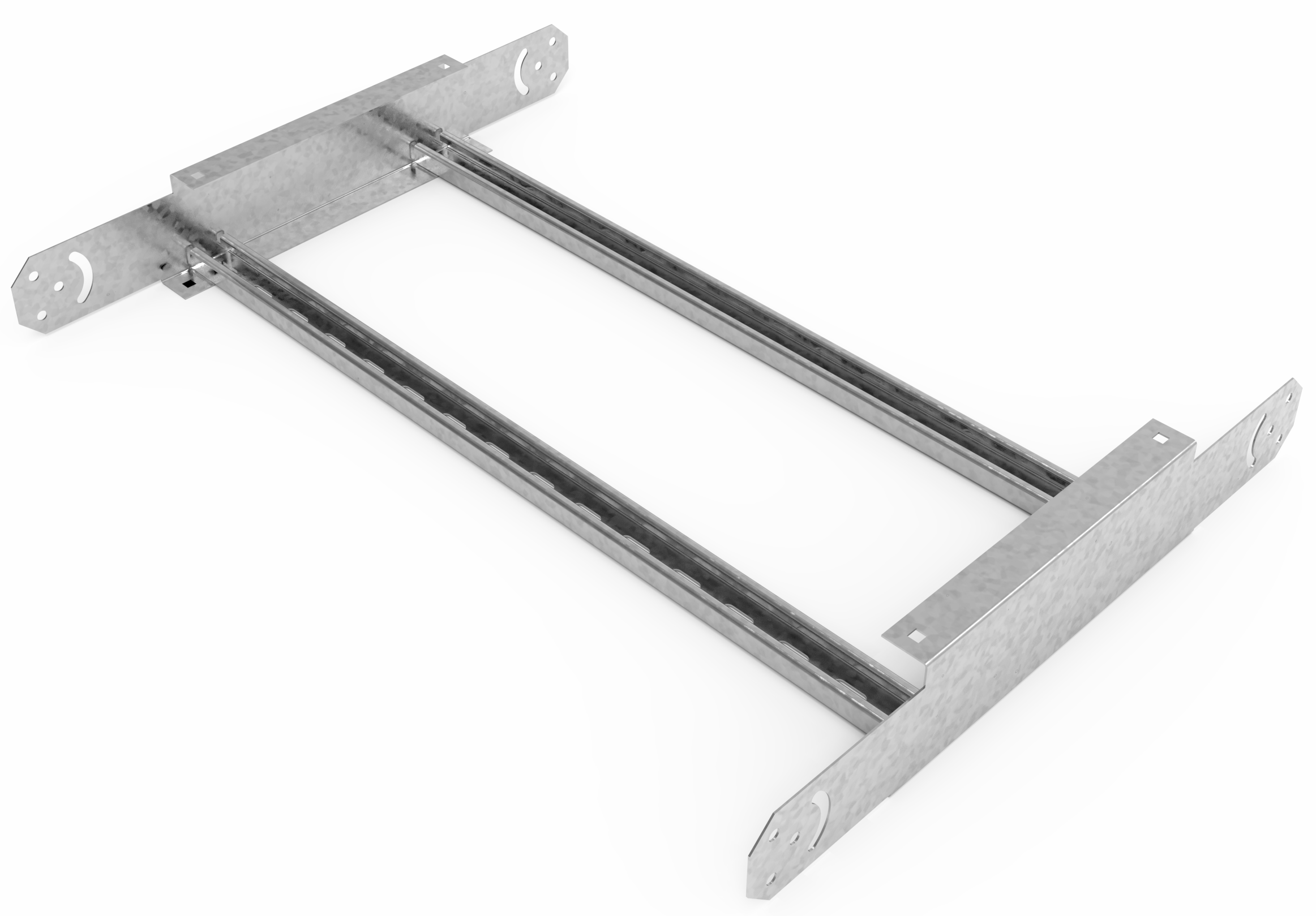 Кабельрост угловой  с R=100 мм шарнирный  РУ1Ш.900.200.100.1,5.2