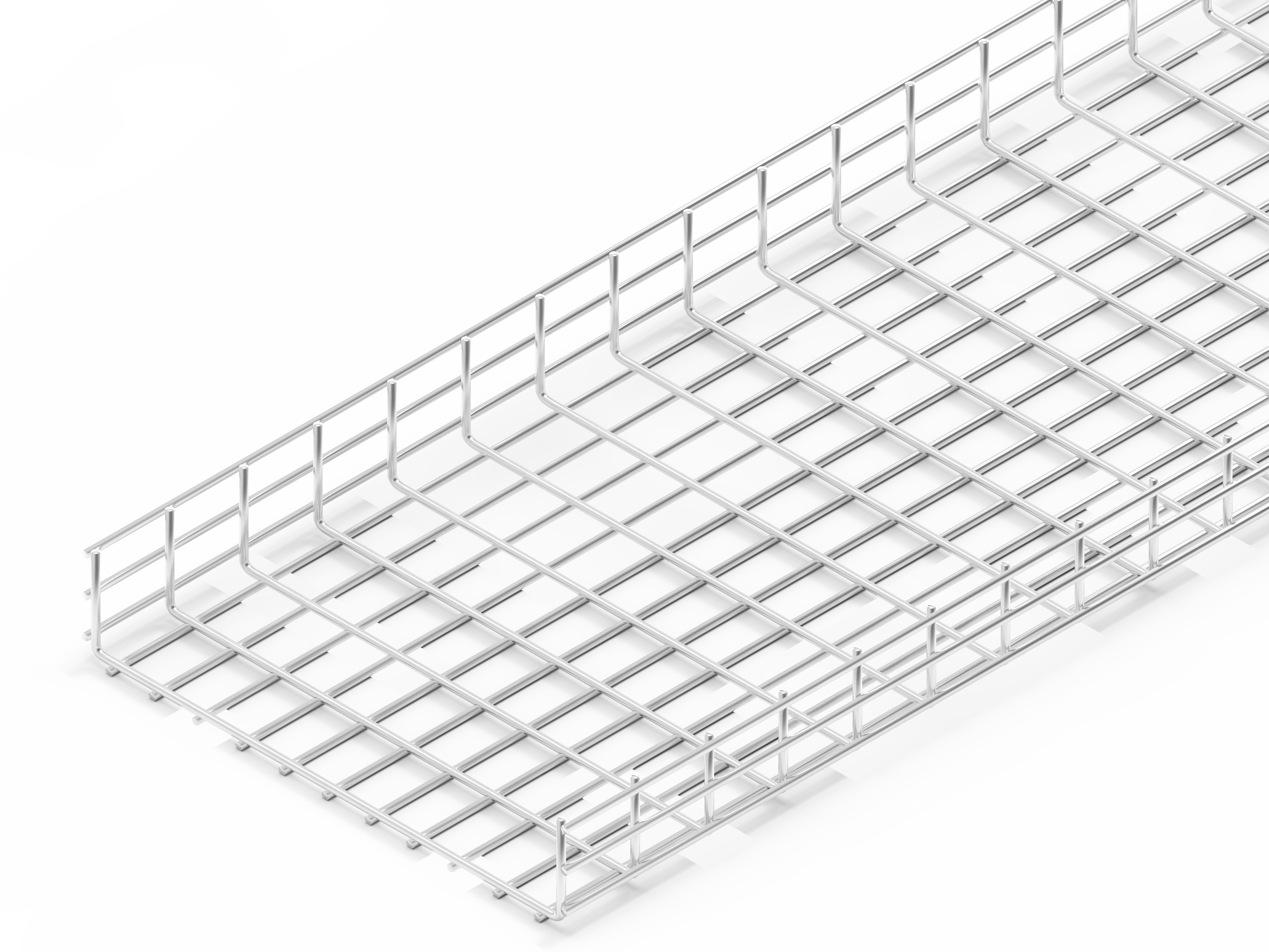 Лоток проволочный прямой диаметр проволоки 4 мм ПП4.550.105.3000.8.5