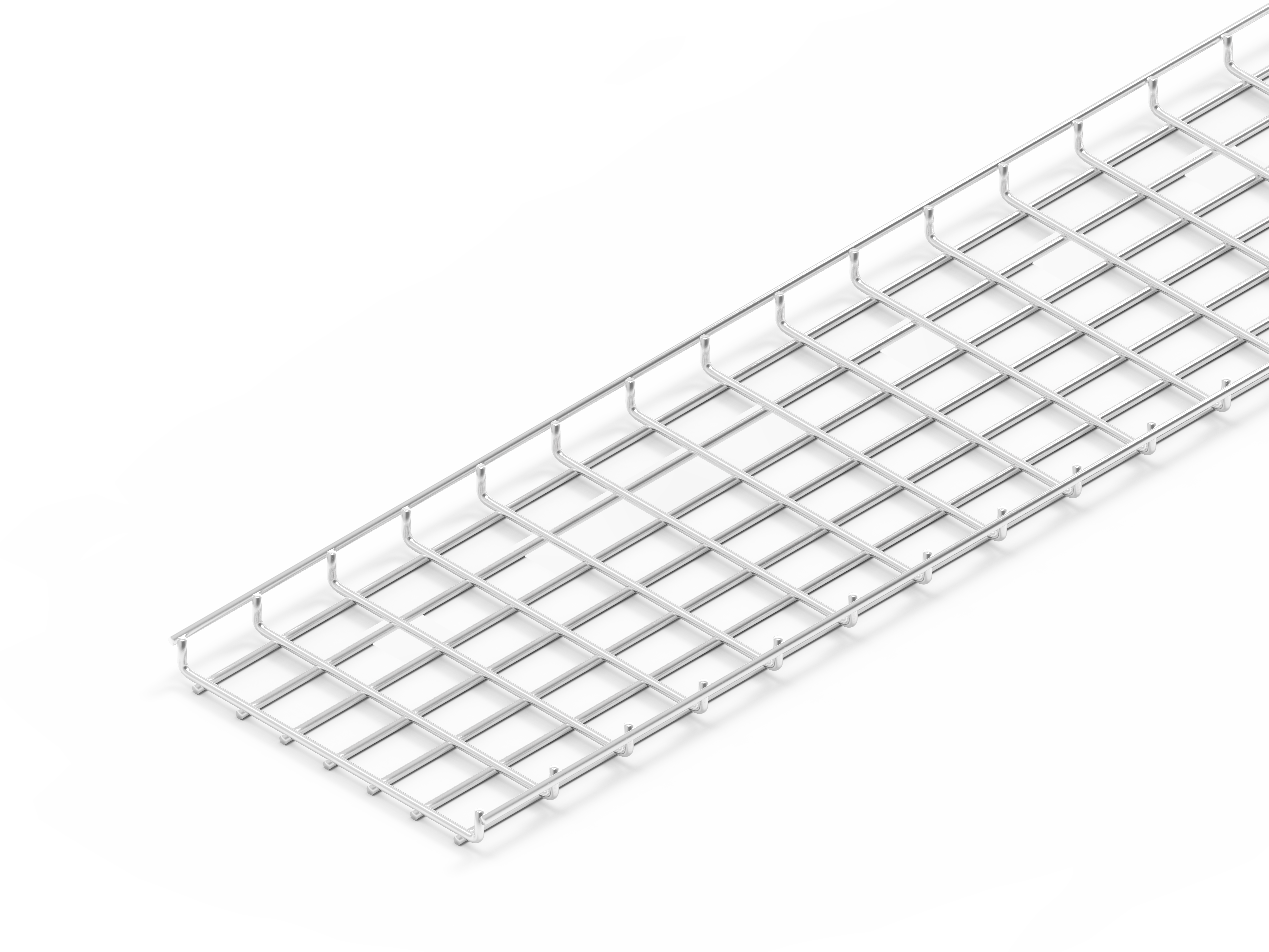 Лоток проволочный прямой усиленный диаметр проволоки 5 мм ППУ5.350.35.3000.10.2