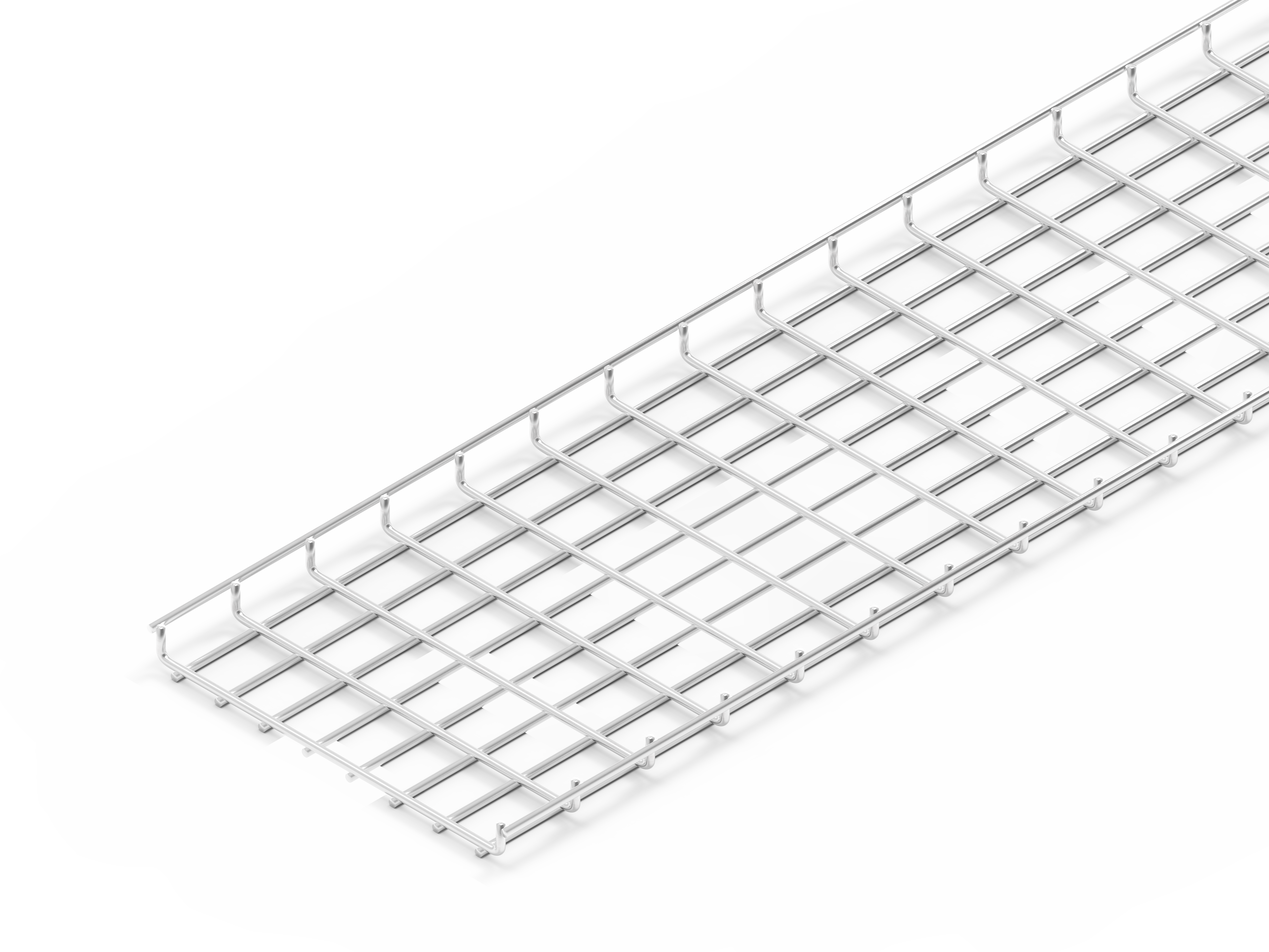 Лоток проволочный прямой усиленный диаметр проволоки 5 мм ППУ5.400.35.3000.10.4