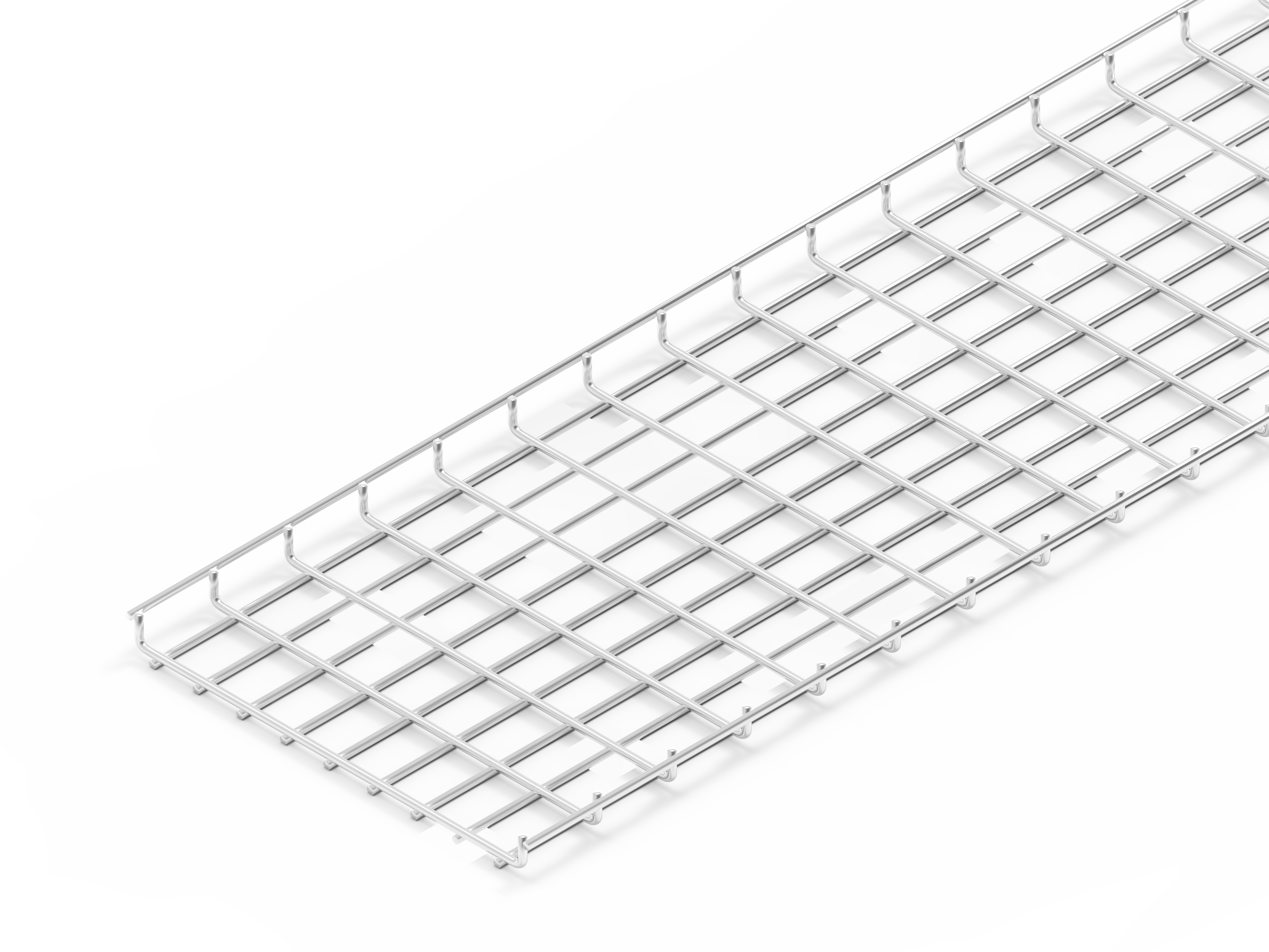 Лоток проволочный прямой диаметр проволоки 4 мм ПП4.450.35.3000.8.2