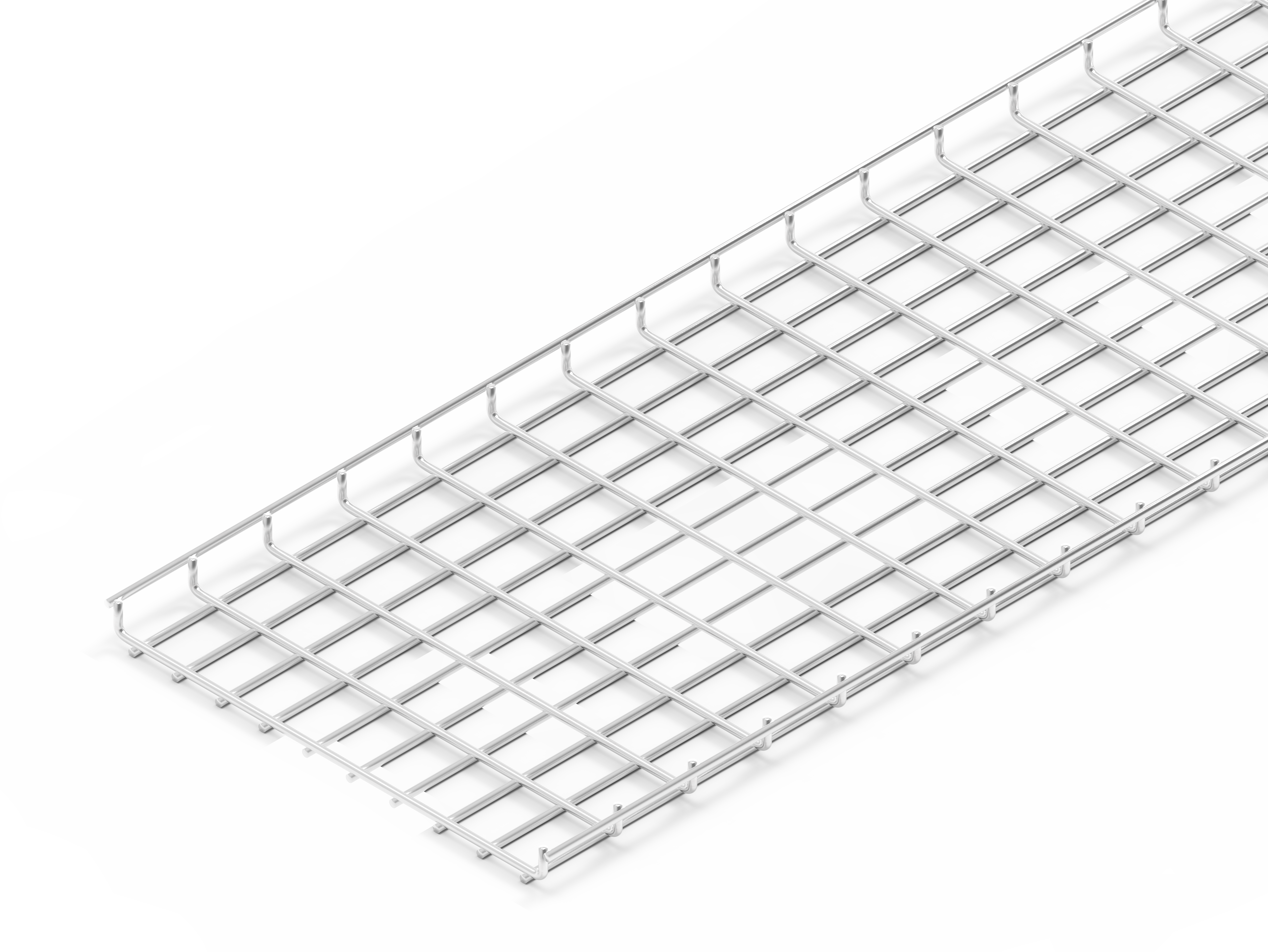 Лоток проволочный прямой диаметр проволоки 4 мм ПП4.500.35.3000.8.4