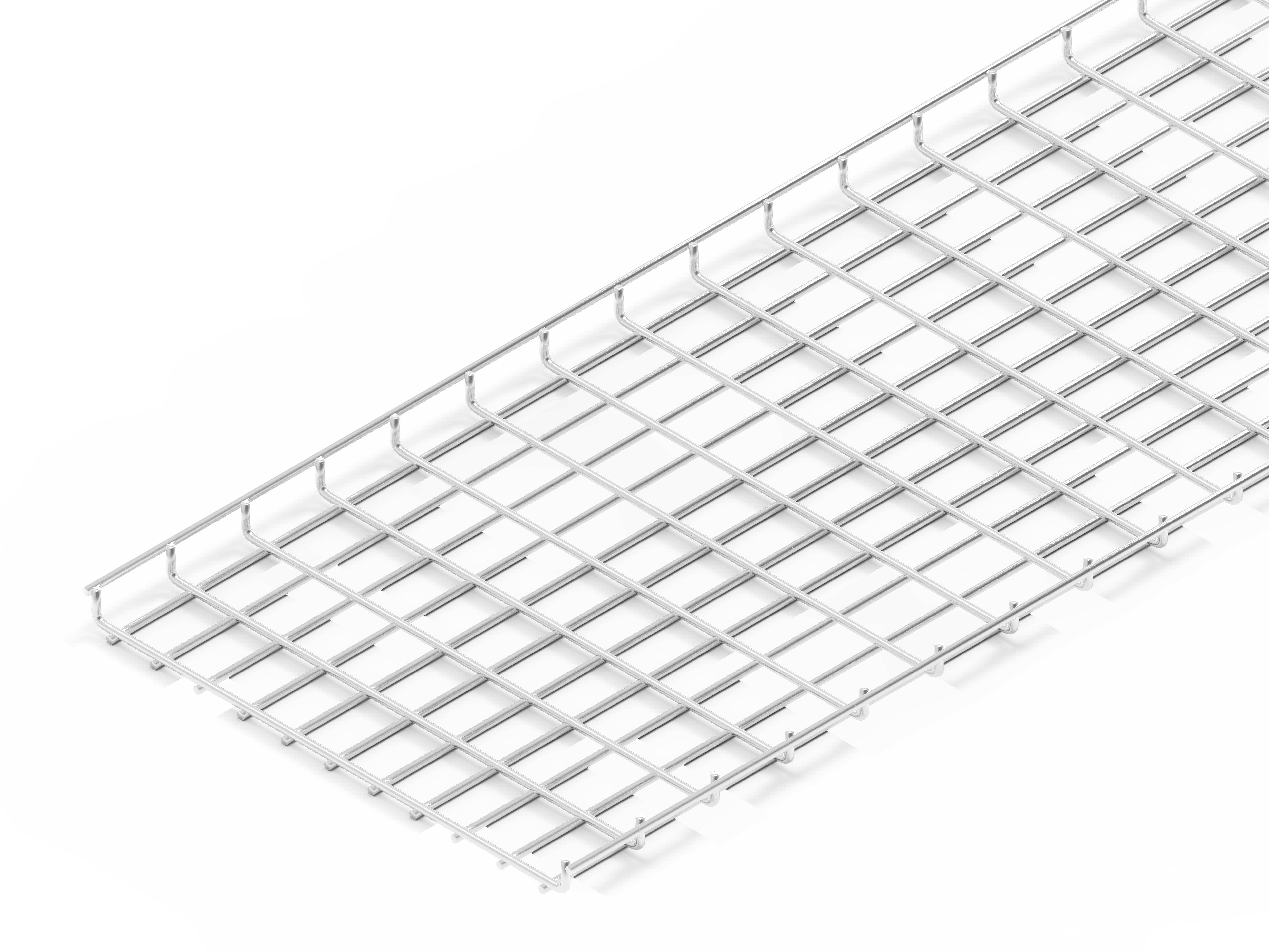 Лоток проволочный прямой диаметр проволоки 4 мм ПП4.550.35.3000.8.1