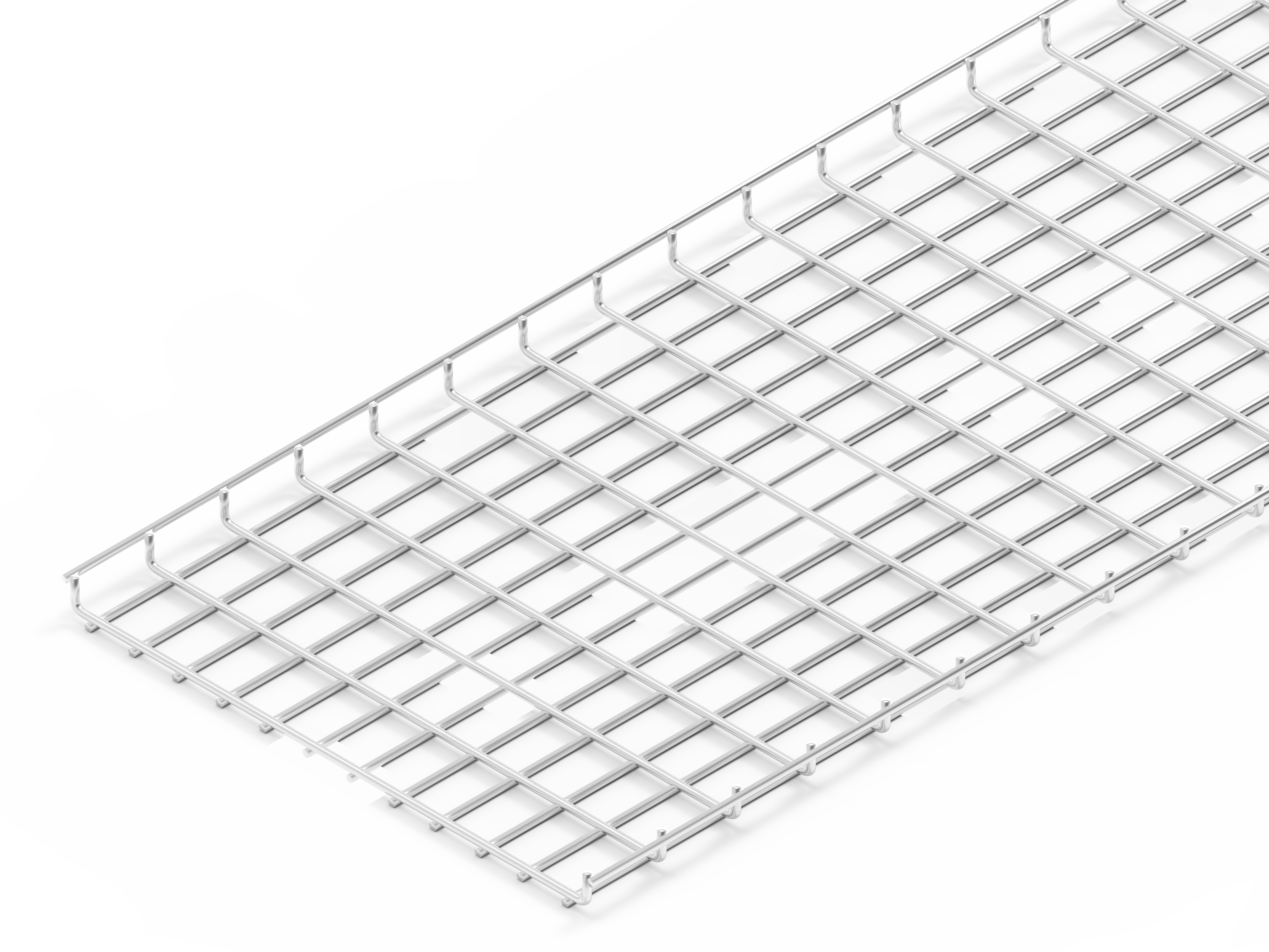 Лоток проволочный прямой усиленный диаметр проволоки 5 мм ППУ5.600.35.3000.10.5