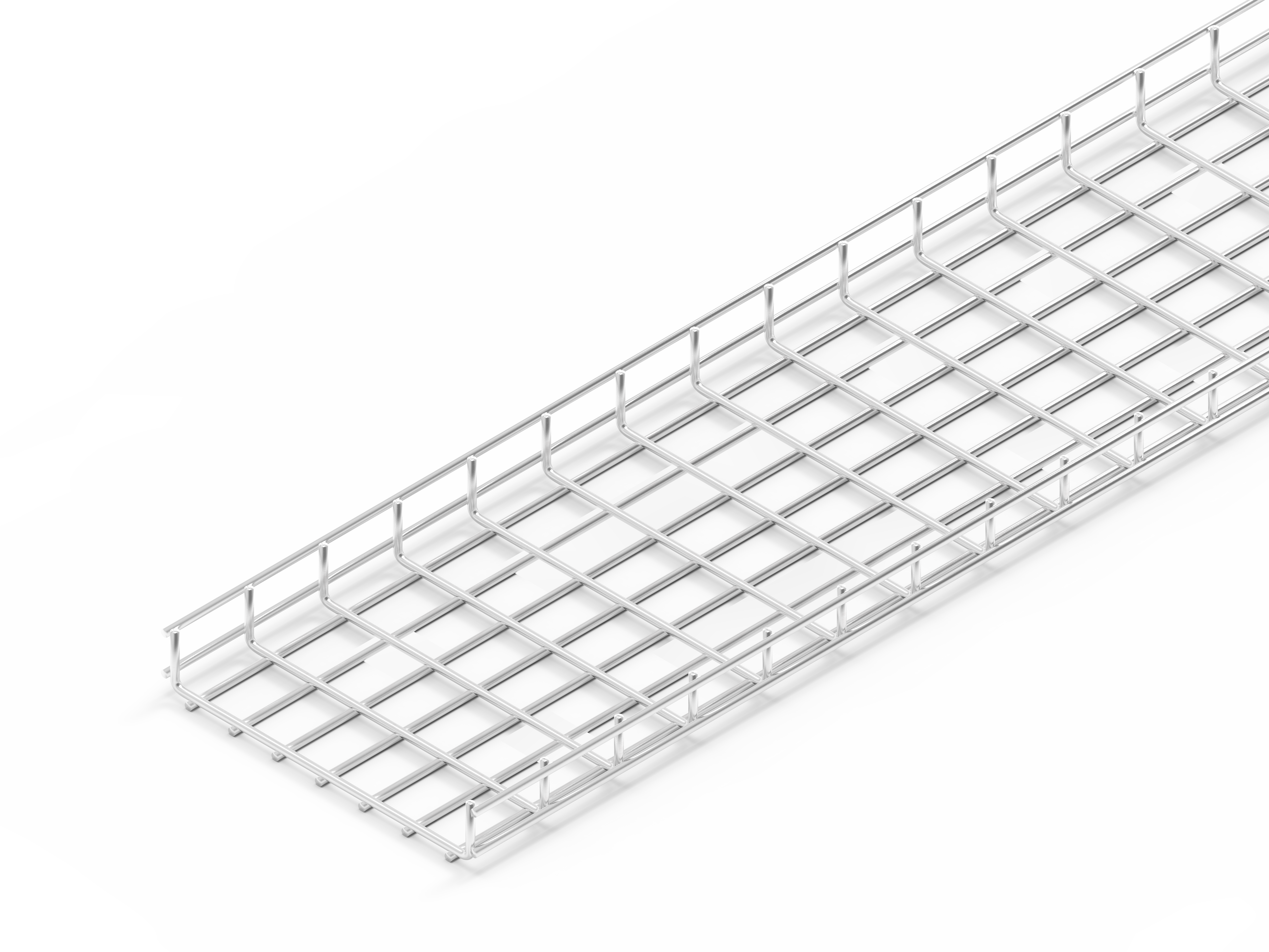 Лоток проволочный прямой усиленный диаметр проволоки 5 мм ППУ5.350.60.3000.10.4