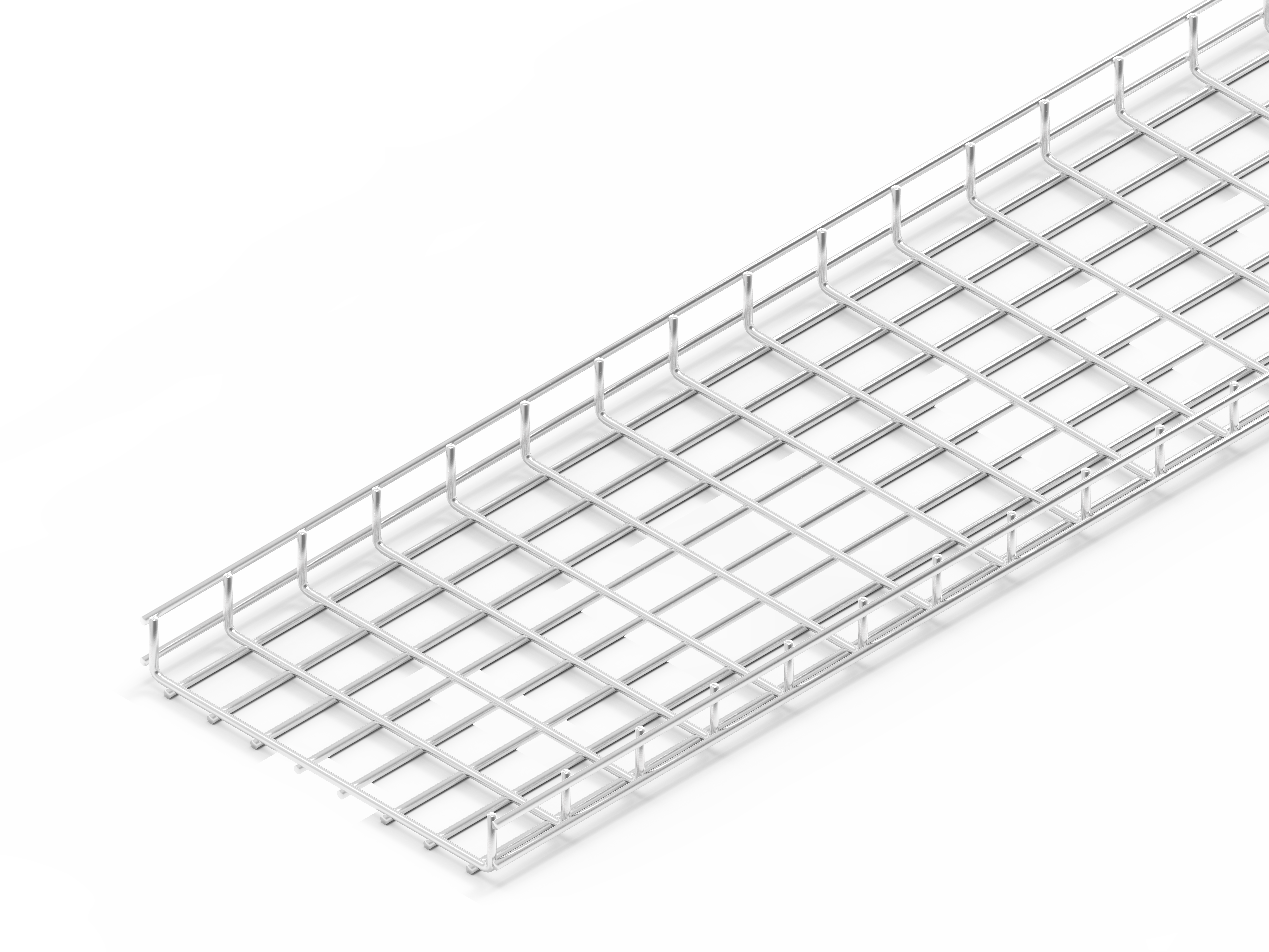 Лоток проволочный прямой усиленный диаметр проволоки 5 мм ППУ5.400.60.3000.10.1