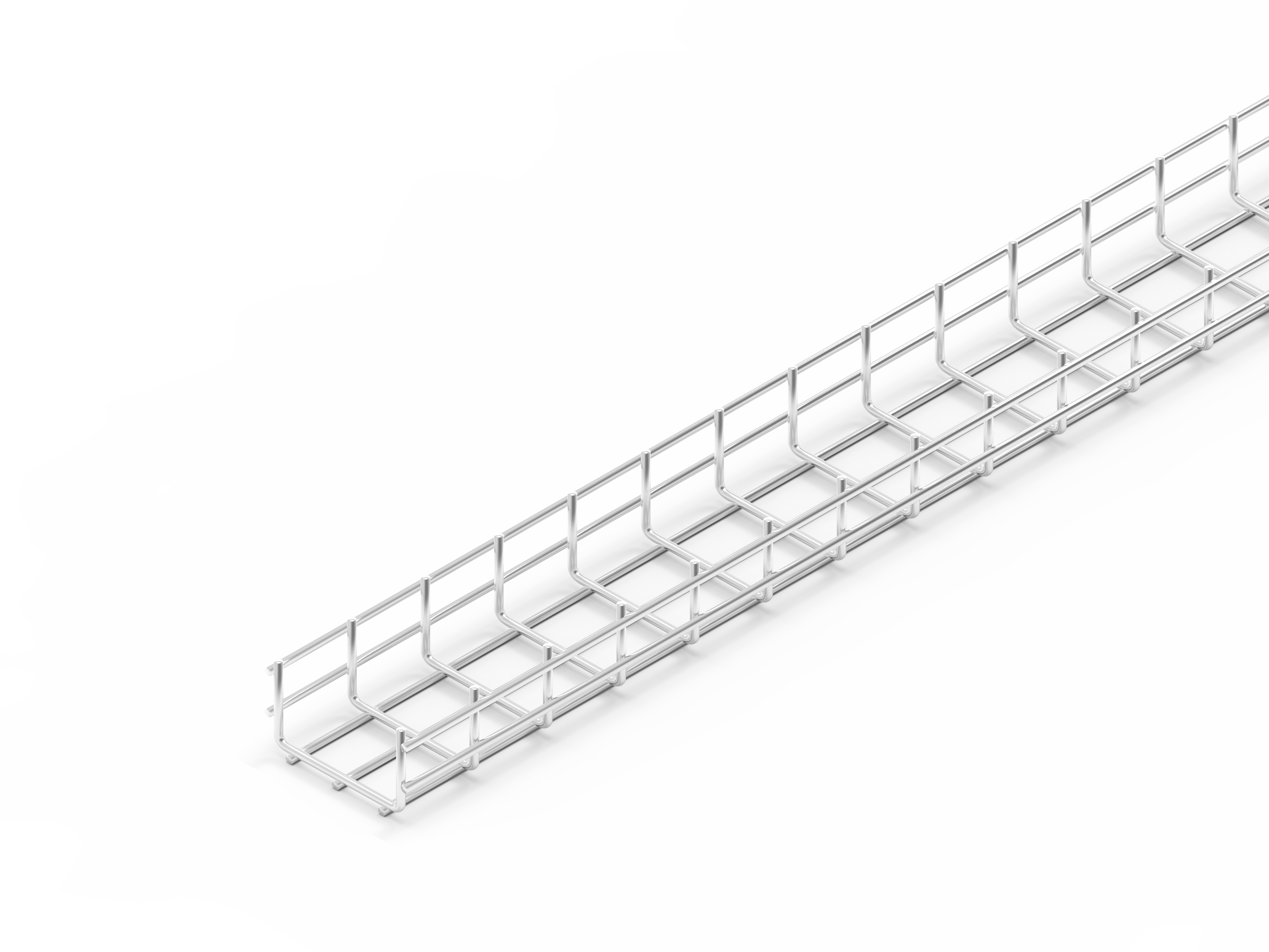 Лоток проволочный прямой диаметр проволоки 4 мм ПП4.150.85.3000.8.2