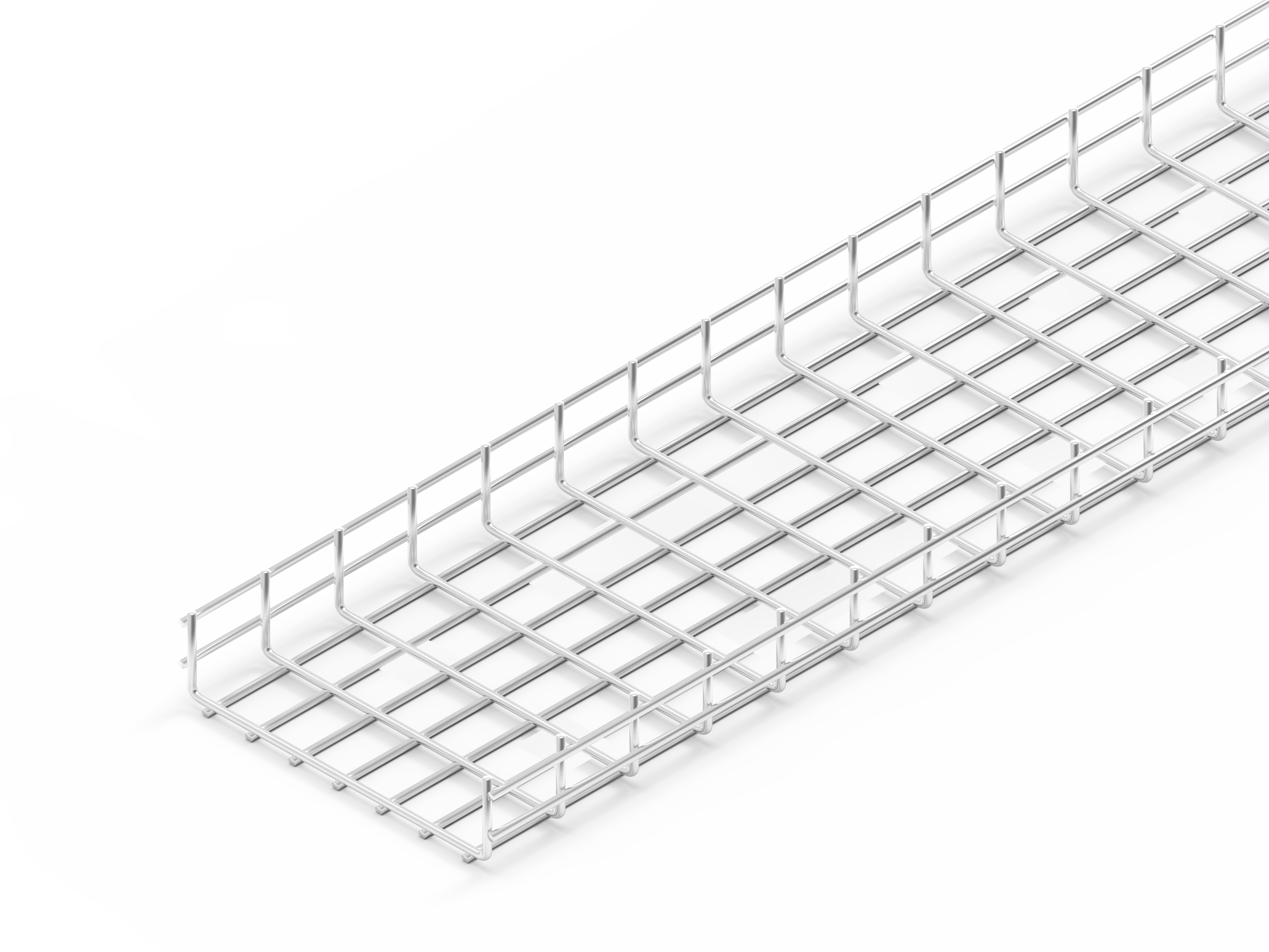 Лоток проволочный прямой усиленный диаметр проволоки 5 мм ППУ5.350.85.3000.10.6
