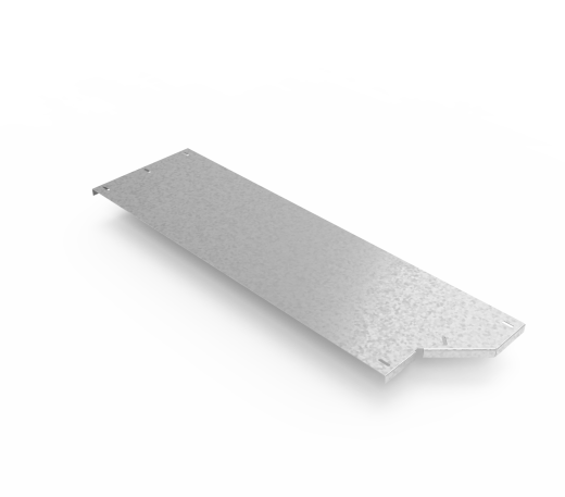 Крышка кабельроста углового с R=100 мм редукторный левый  РК1РЛ.900.20.100.1,5.1