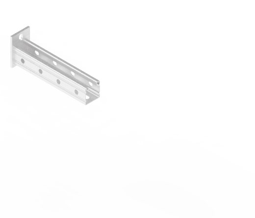 Консоль страт легкая БКСЛ.41.41.200.2.2