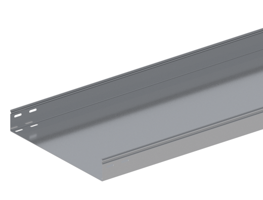 Лоток монтажный прямой неперфорированный замковый ЛПНЗ.600.100.2000.1,2.1