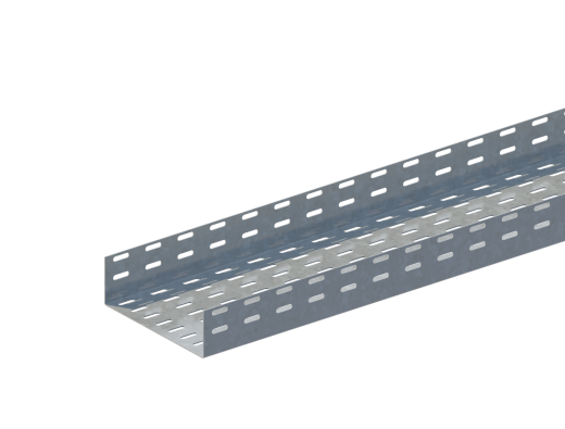 Лоток монтажный прямой перфорированный ЛПП.200.100.2000.2.6