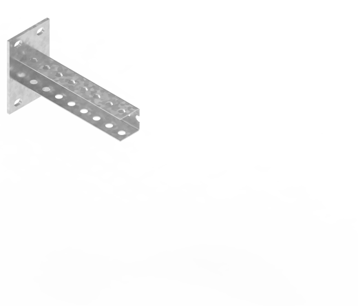 Консоль П-образная средняя БКПС.40.40.100.3.1 Консоль П-образная средняя БКПС.40.40.100.3.1