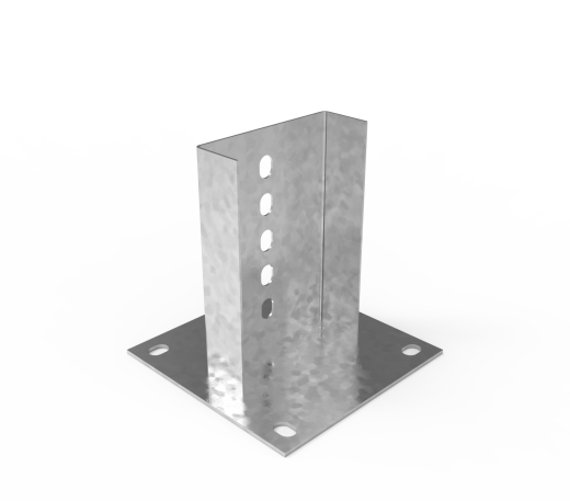 Опора П-образная одинарная БОП1.115.40.150.2,5.1