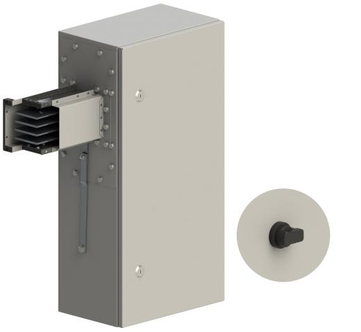 Секция вводная концевая правая с авт. выкл. ВА 88-37-3р-400А У71221 У3