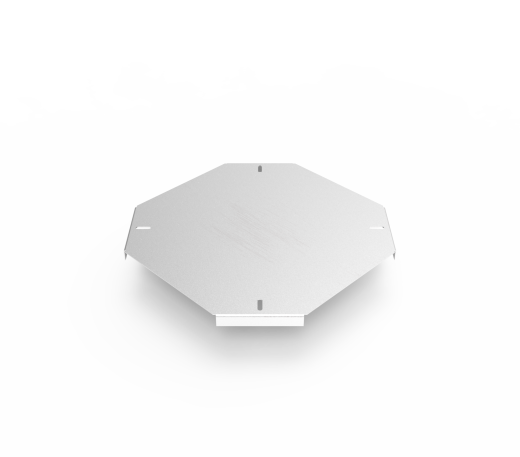 Крышка кабельроста углового с R=100 мм крестообразный горизонтальный РК1КГ.300.20.100.2.2