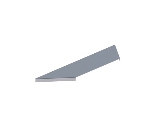 Крышка лотка монтажного углового ответвительного ЛРО.300.15.553.2.1